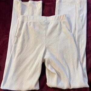 Women's cream leggings